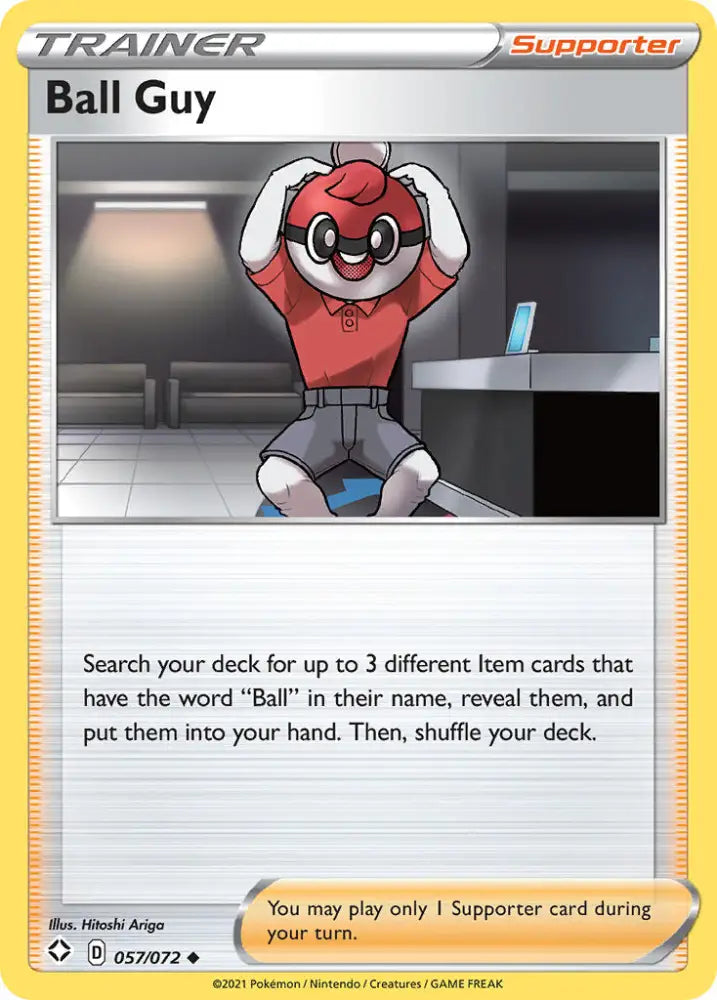 Ball Guy (057/072) [Sword & Shield: Shining Fates] - Pokemon Single