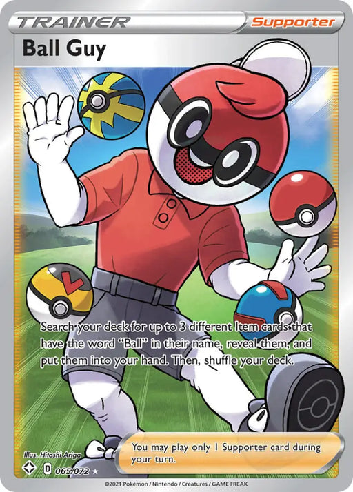 Ball Guy (065/072) [Sword & Shield: Shining Fates] - Pokemon Single