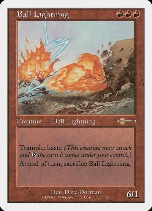 Ball Lightning [Beatdown] - MTG Single