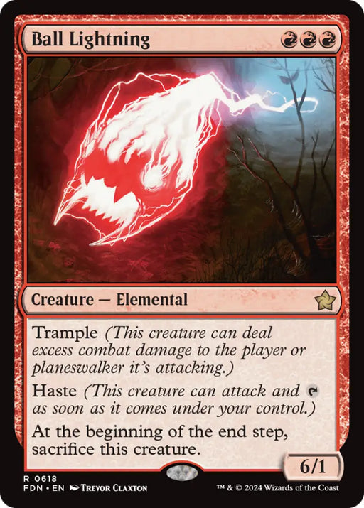 Ball Lightning [Foundations] - MTG Single