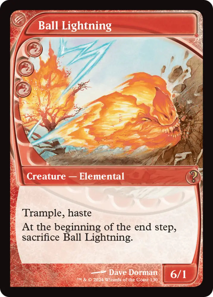 Ball Lightning (Future Sight) [Mystery Booster 2] - MTG Single