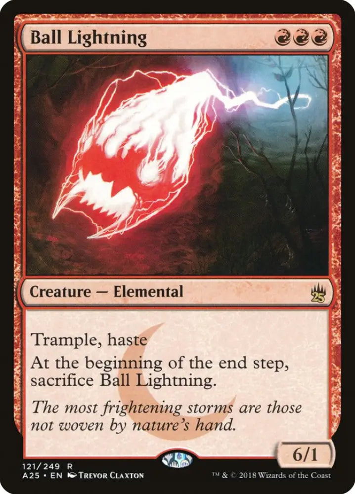 Ball Lightning [Masters 25] - MTG Single