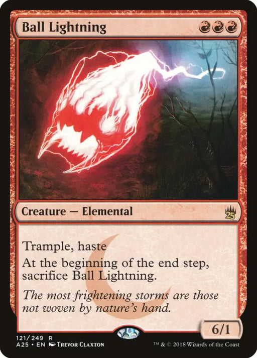 Ball Lightning [Masters 25] - MTG Single