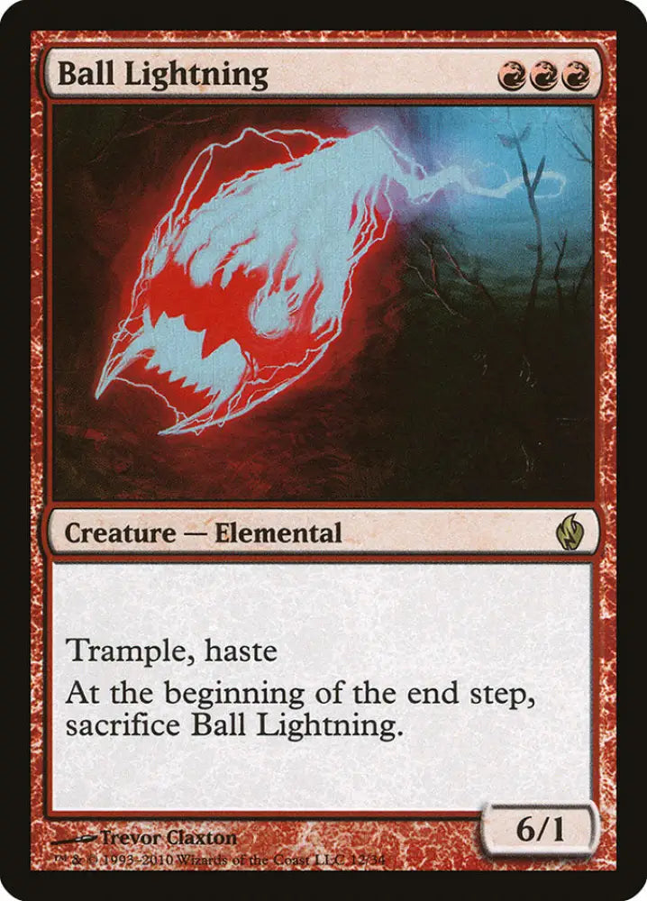 Ball Lightning [Premium Deck Series: Fire and Lightning] - MTG Single