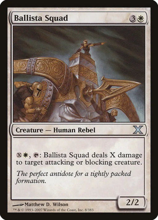 Ballista Squad [Tenth Edition] - MTG Single