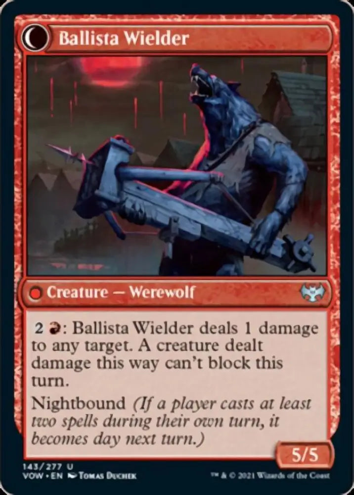 Ballista Watcher // Ballista Wielder [Innistrad: Crimson Vow] - MTG Single