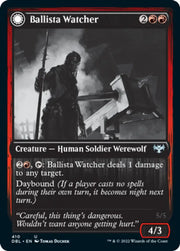 Ballista Watcher // Ballista Wielder [Innistrad: Double Feature] - MTG Single
