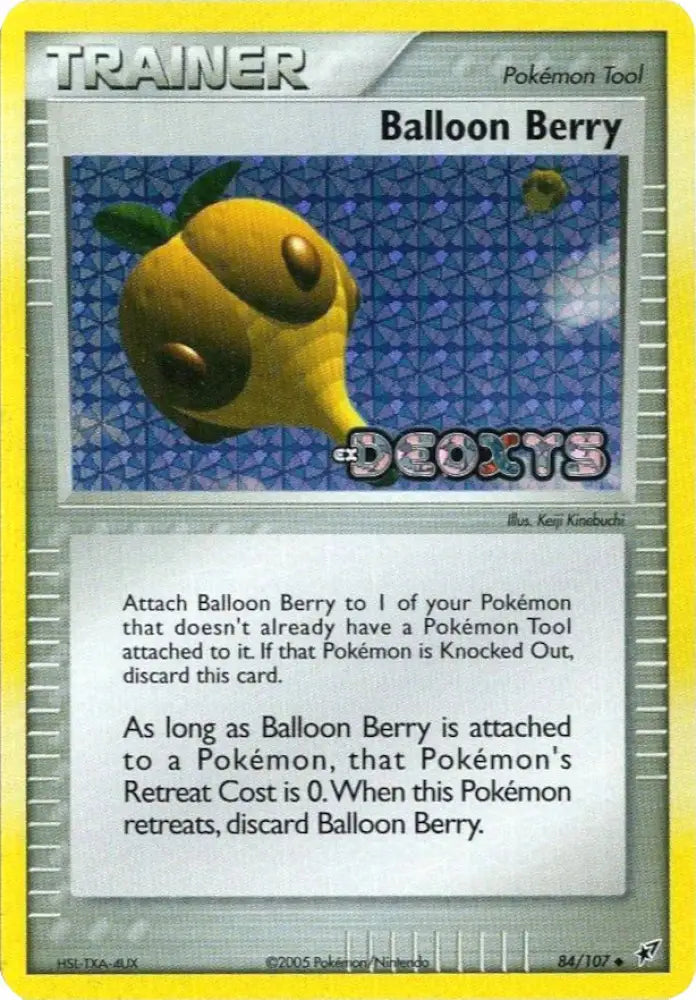Balloon Berry (84/107) (Stamped) [EX: Deoxys] - Pokemon Single