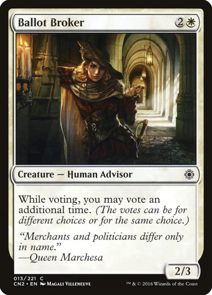 Ballot Broker [Conspiracy: Take the Crown] - MTG Single