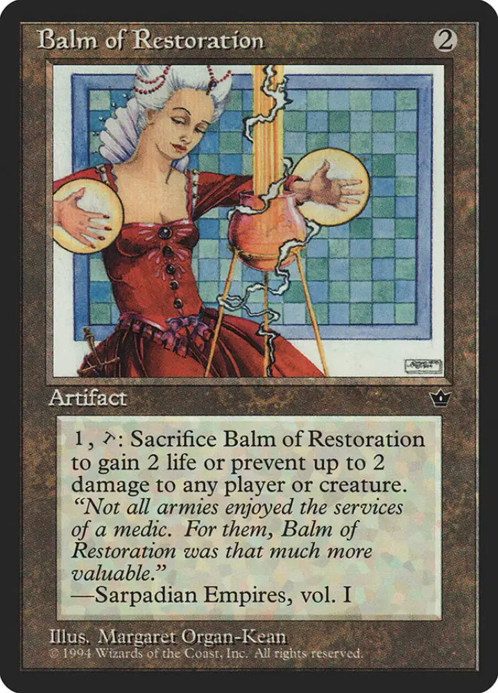 Balm of Restoration [Fallen Empires] - MTG Single