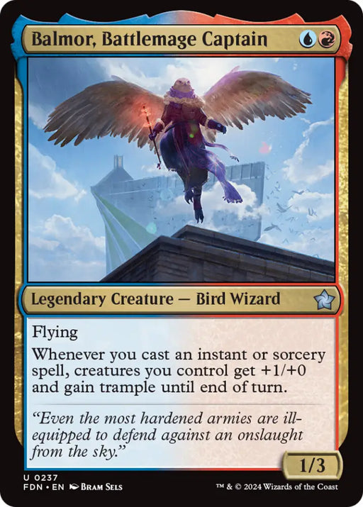 Balmor Battlemage Captain [Foundations] - MTG Single