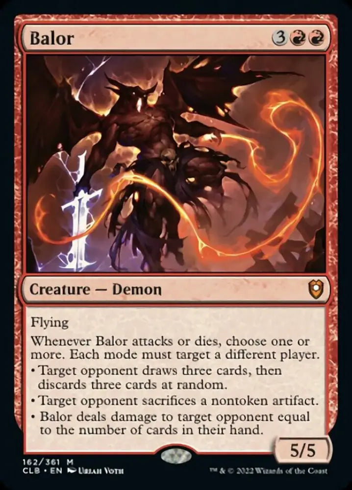 Balor [Commander Legends: Battle for Baldur’s Gate] - MTG Single