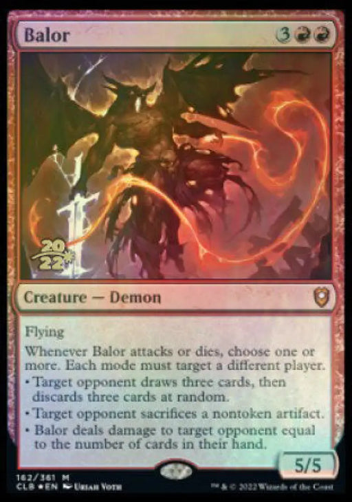 Balor [Commander Legends: Battle for Baldur’s Gate Prerelease Promos] - MTG Single