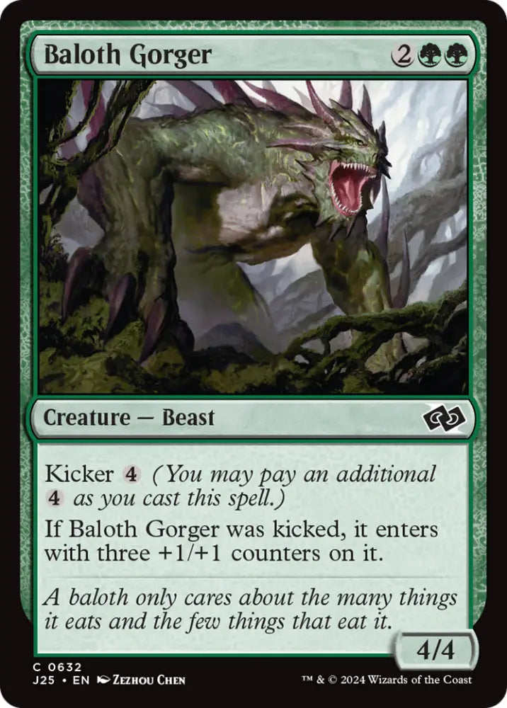 Baloth Gorger [Foundations Jumpstart] - MTG Single
