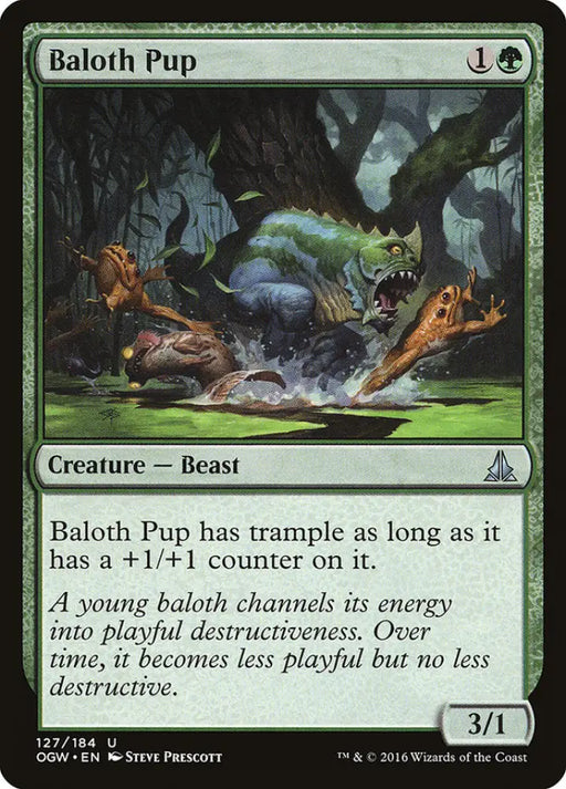 Baloth Pup [Oath of the Gatewatch] - MTG Single