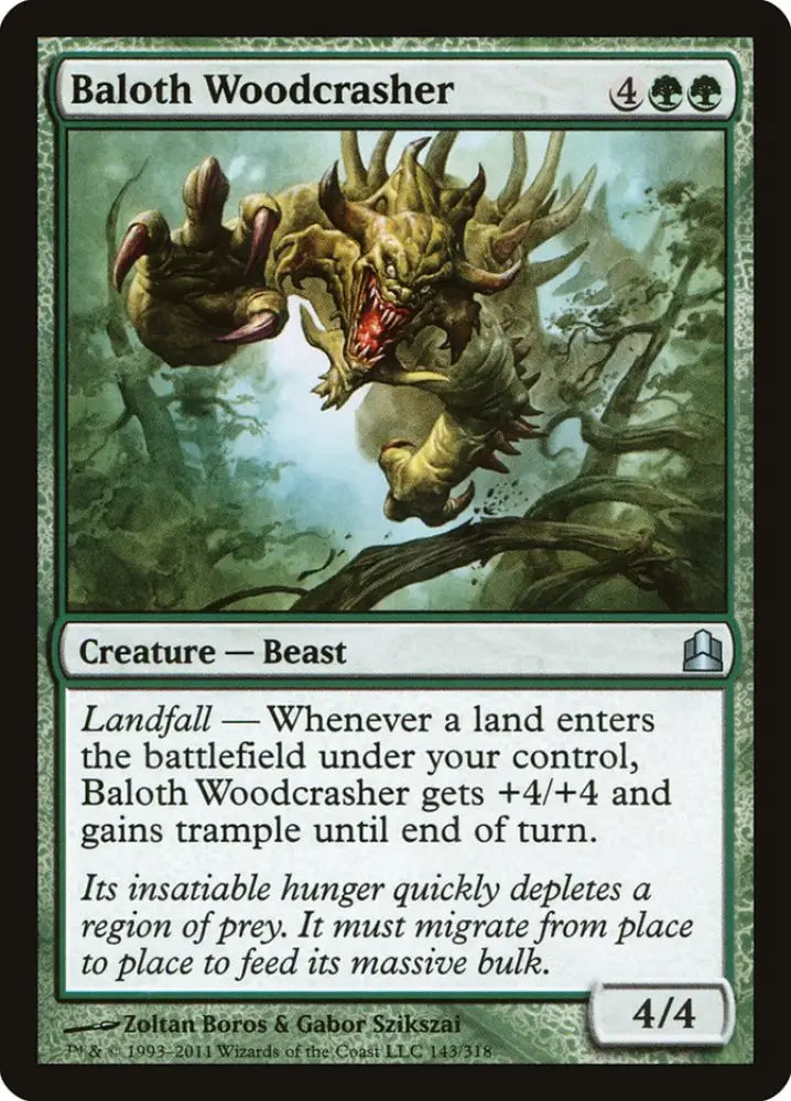 Baloth Woodcrasher [Commander 2011] - MTG Single