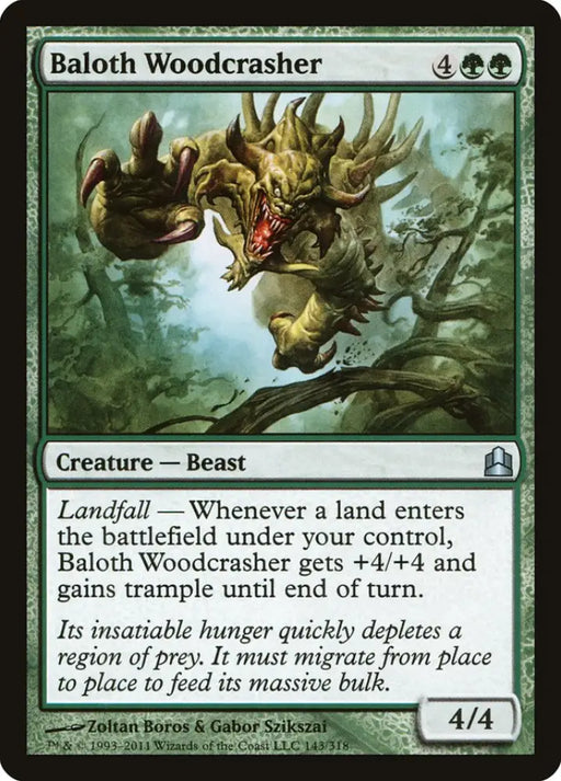Baloth Woodcrasher [Commander 2011] - MTG Single