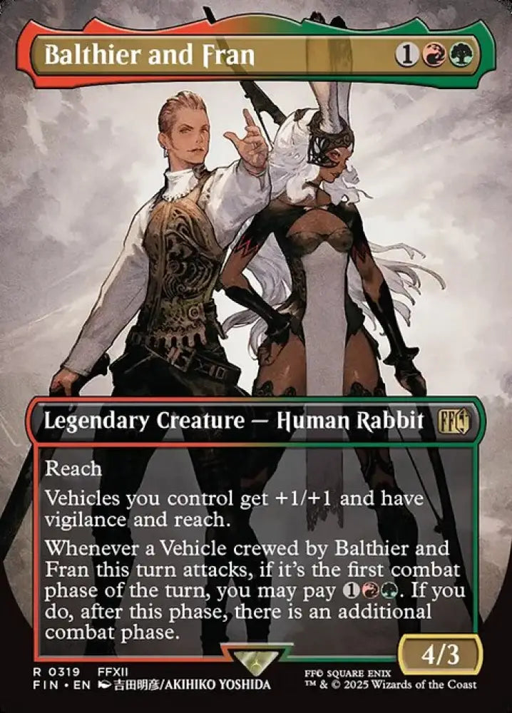 Balthier and Fran (319) [Final Fantasy]