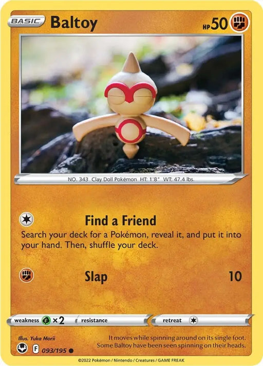 Baltoy (093/195) [Sword & Shield: Silver Tempest] - Pokemon Single