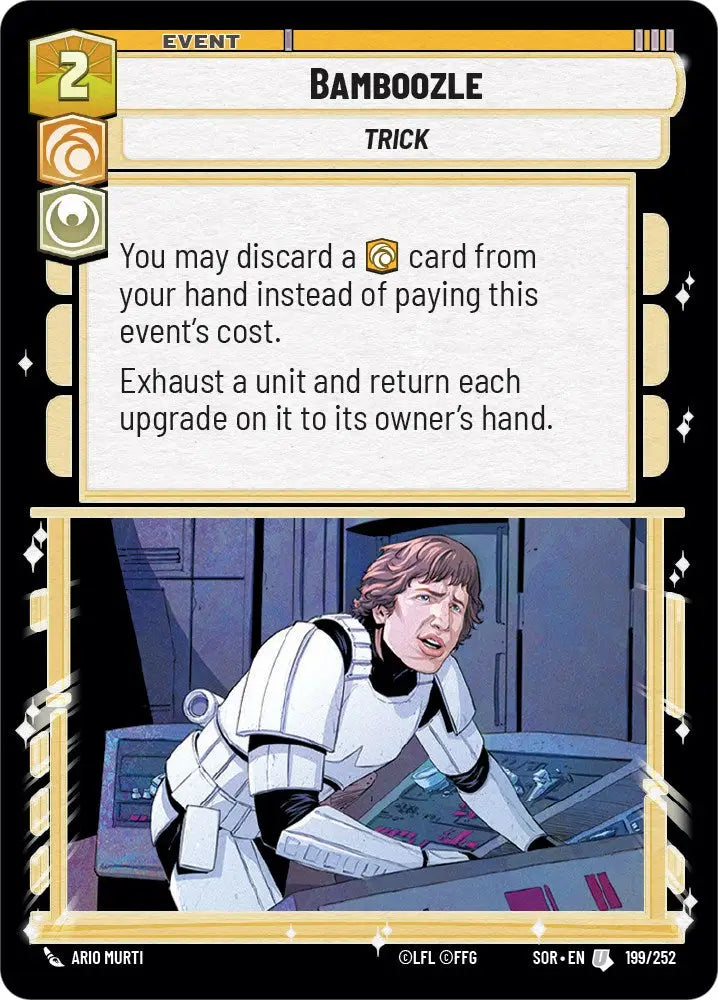 Bamboozle (199/252) [Spark of Rebellion] - Star Wars: Unlimited Single