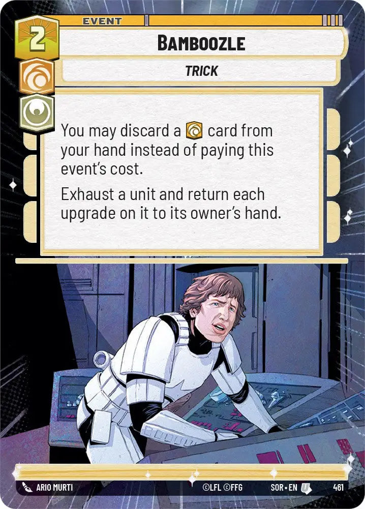 Bamboozle (Hyperspace) (461) [Spark of Rebellion] - Star Wars: Unlimited Single