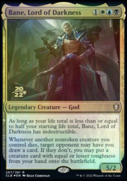 Bane Lord of Darkness [Commander Legends: Battle for Baldur’s Gate Prerelease Promos] - MTG Single