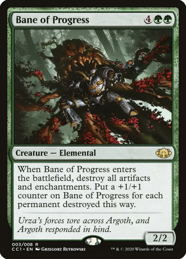 Bane of Progress [Commander Collection: Green] - MTG Single