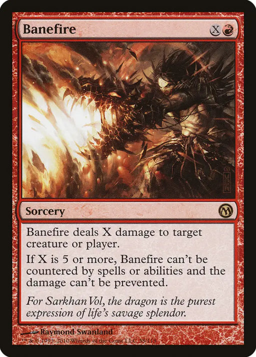 Banefire [Duels of the Planeswalkers] - MTG Single