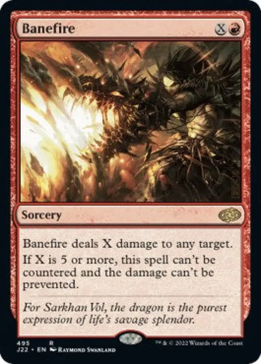 Banefire [Jumpstart 2022] - MTG Single