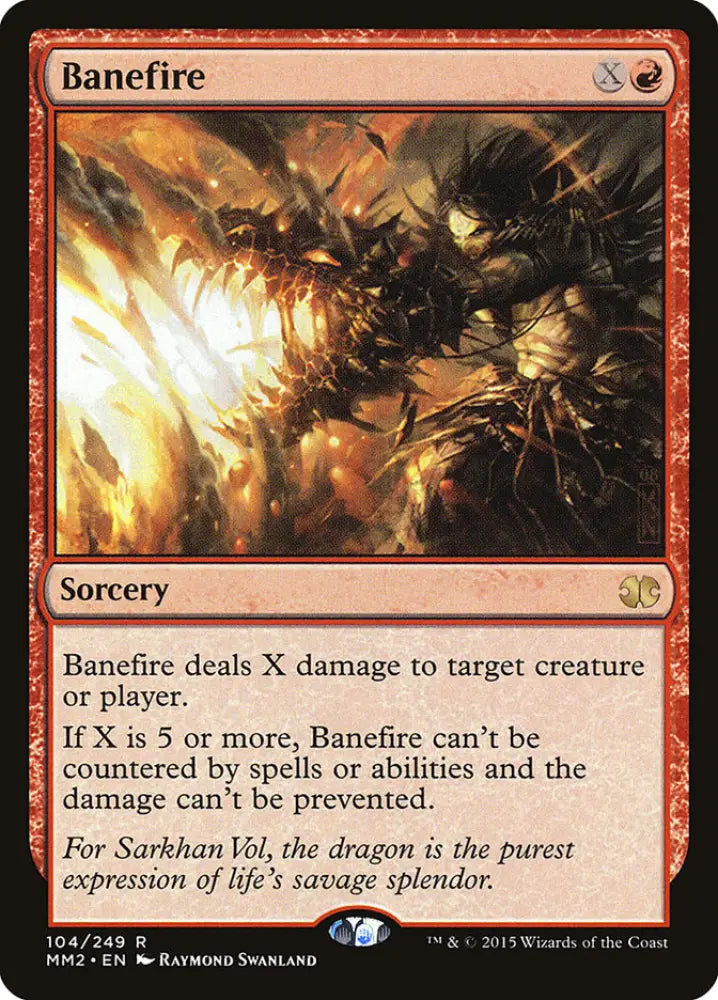 Banefire [Modern Masters 2015] - MTG Single