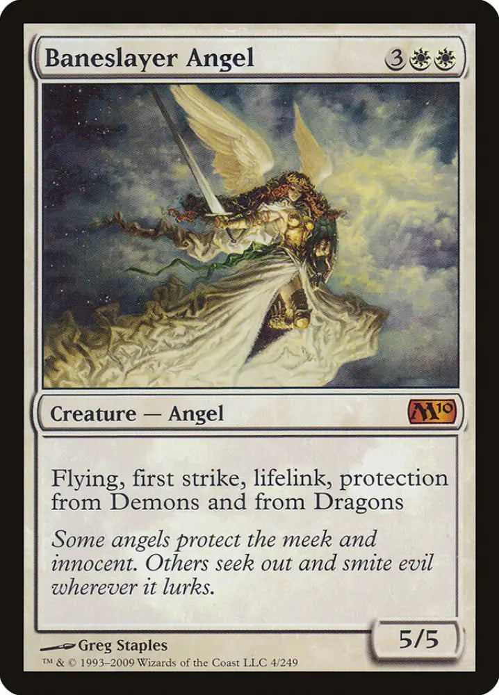 Baneslayer Angel [Magic 2010] - MTG Single