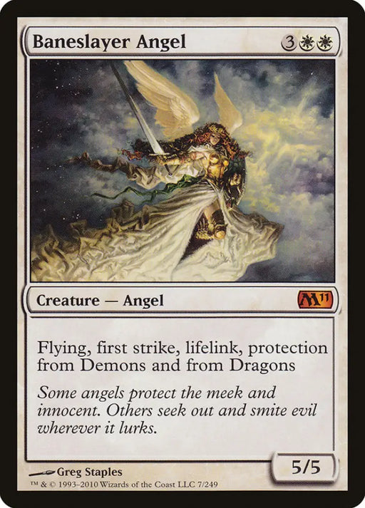 Baneslayer Angel [Magic 2011] - MTG Single