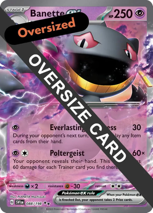Banette ex (088) (Jumbo Card) [Scarlet & Violet: Black Star Promos] - Pokemon Single