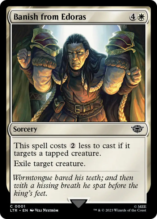 Banish from Edoras [The Lord of the Rings: Tales of Middle-Earth] - MTG Single