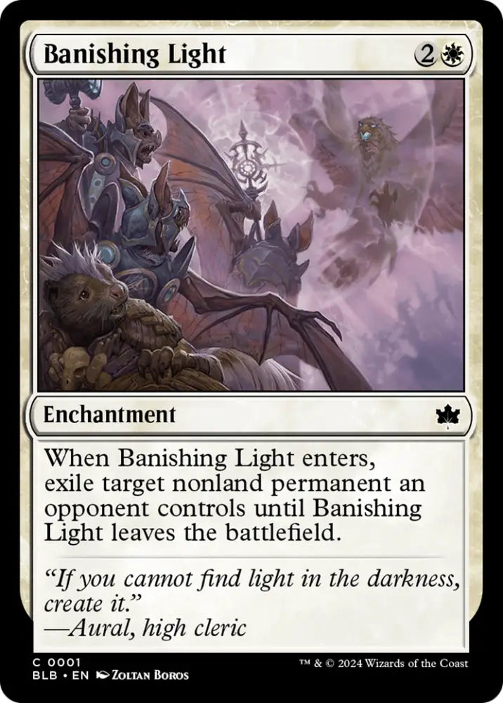 Banishing Light [Bloomburrow] - MTG Single