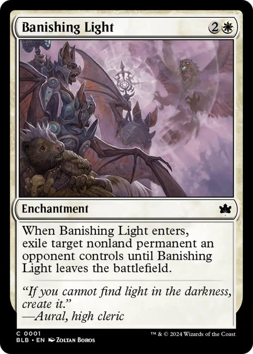 Banishing Light [Bloomburrow] - MTG Single