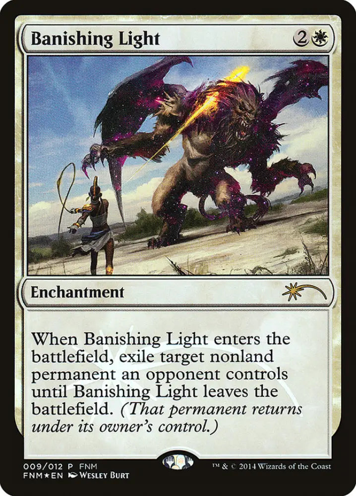 Banishing Light [Friday Night Magic 2014] - MTG Single