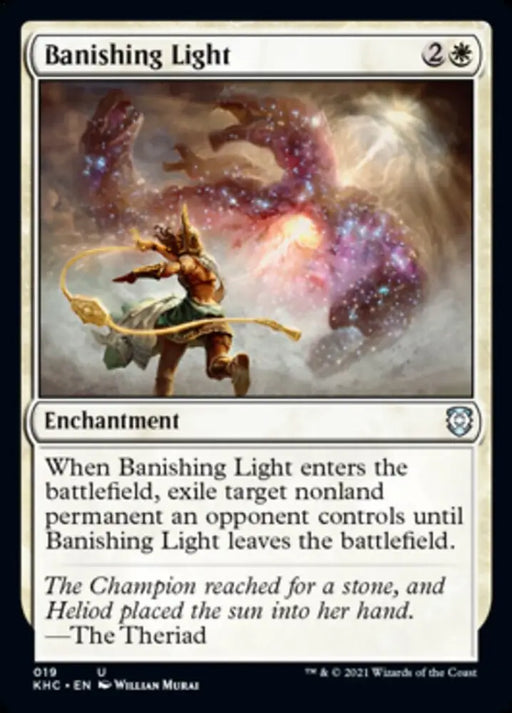 Banishing Light [Kaldheim Commander] - MTG Single