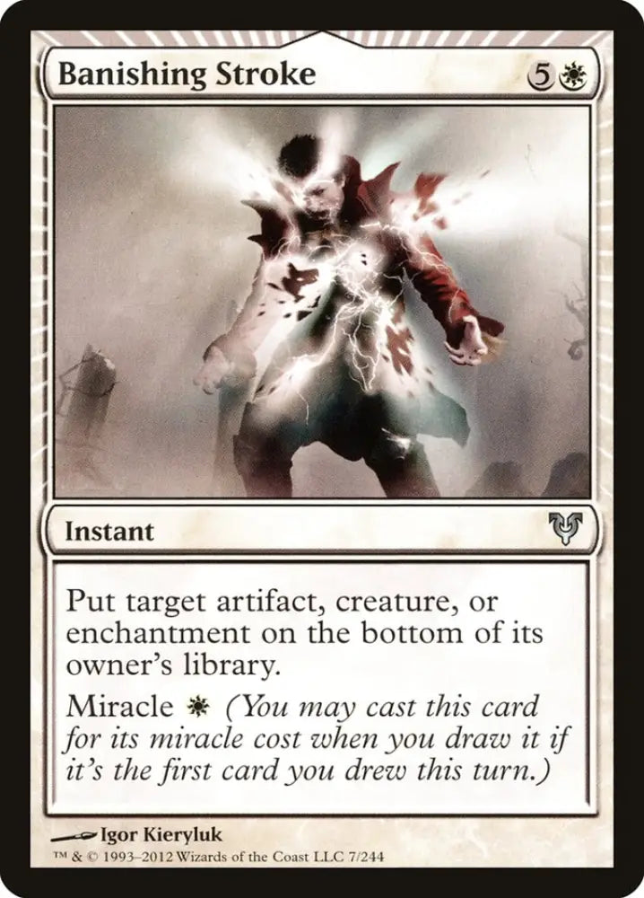 Banishing Stroke [Avacyn Restored] - MTG Single