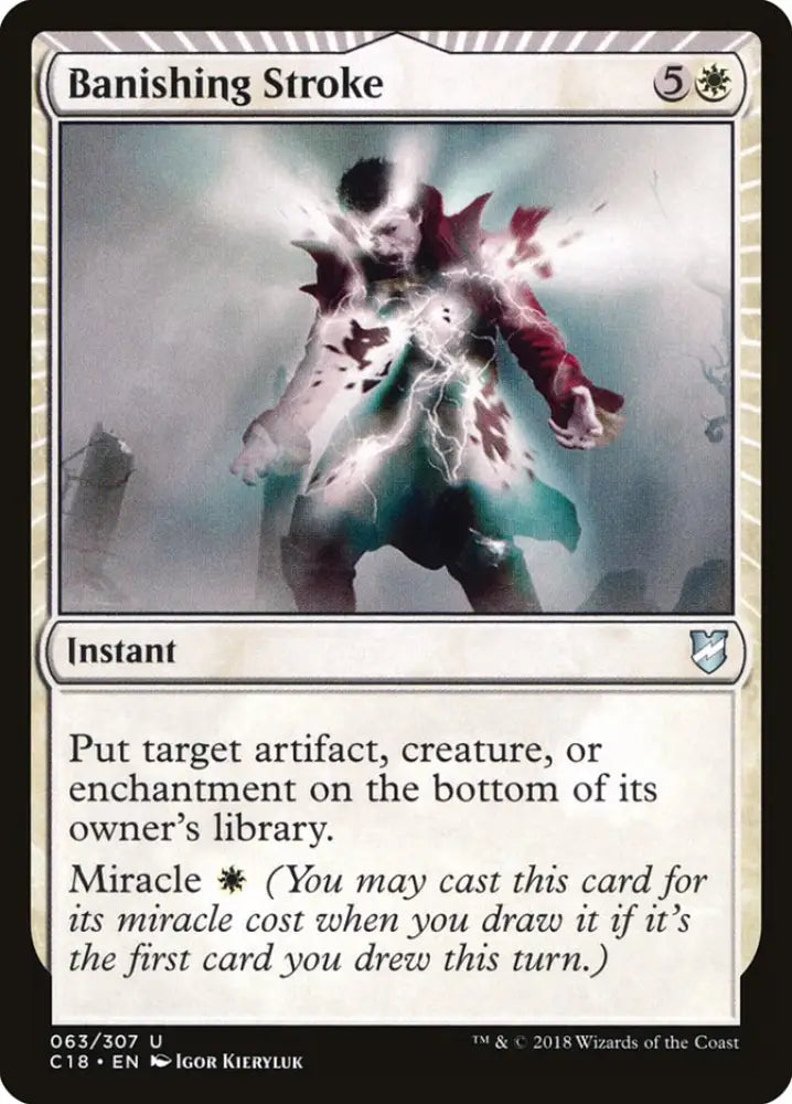 Banishing Stroke [Commander 2018] - MTG Single