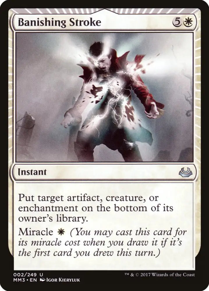 Banishing Stroke [Modern Masters 2017] - MTG Single