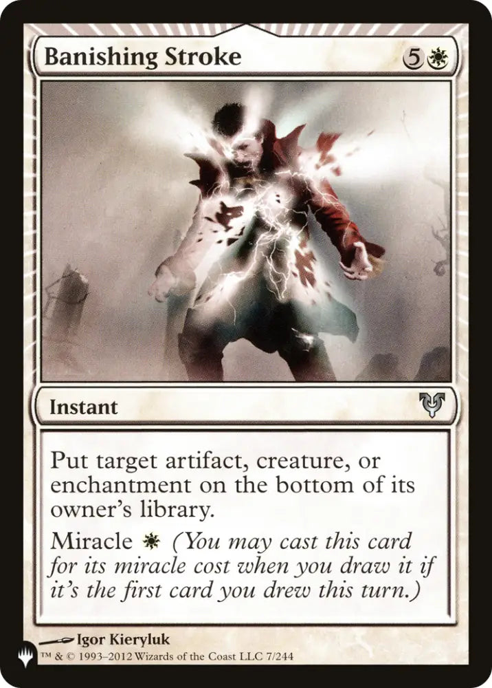 Banishing Stroke [The List] - MTG Single