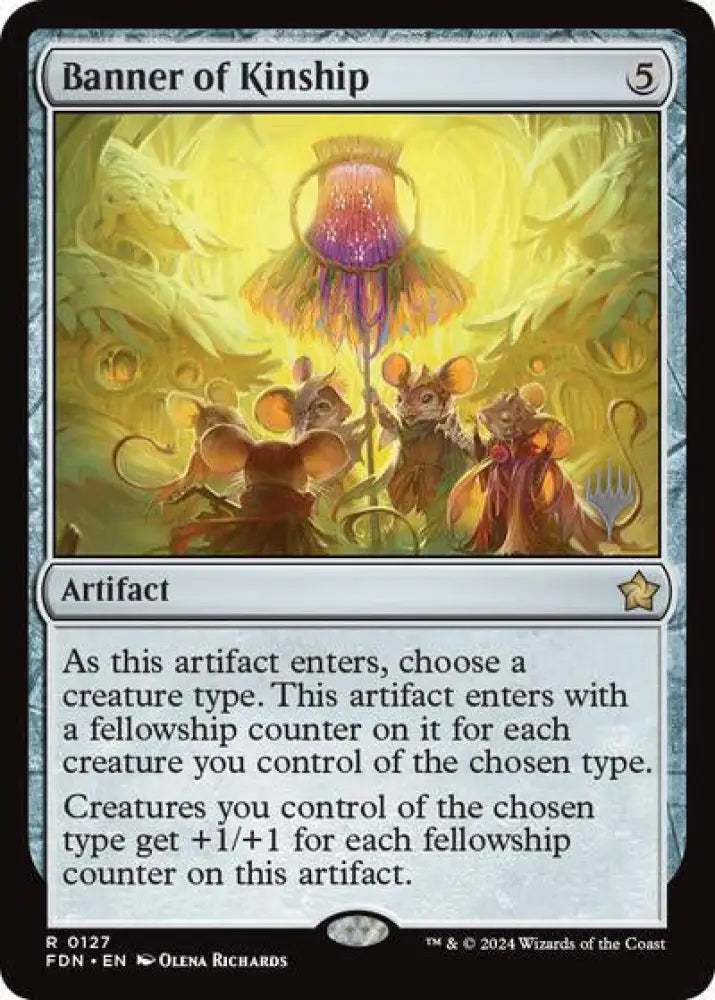 Banner of Kinship (Promo Pack) [Foundations Promos] - MTG Single