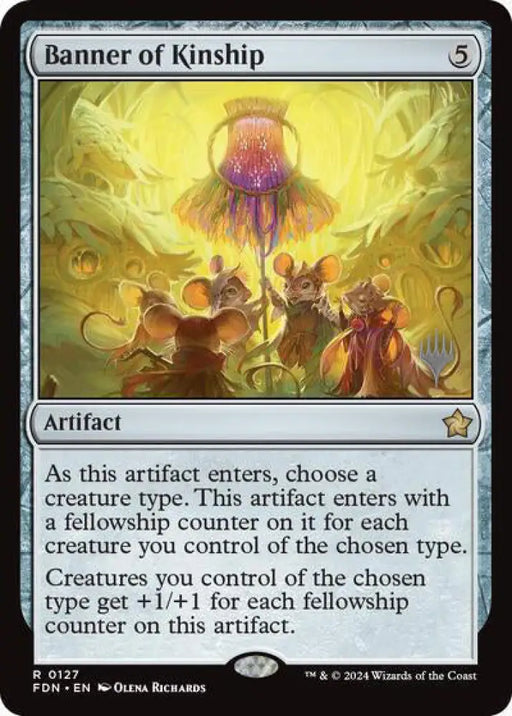 Banner of Kinship (Promo Pack) [Foundations Promos] - MTG Single