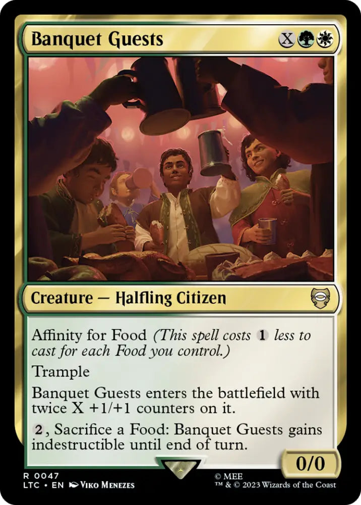 Banquet Guests [The Lord of the Rings: Tales of Middle-Earth Commander] - MTG Single