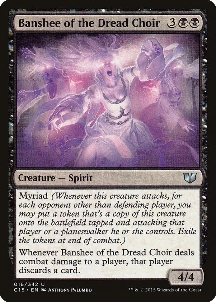 Banshee of the Dread Choir [Commander 2015] - MTG Single