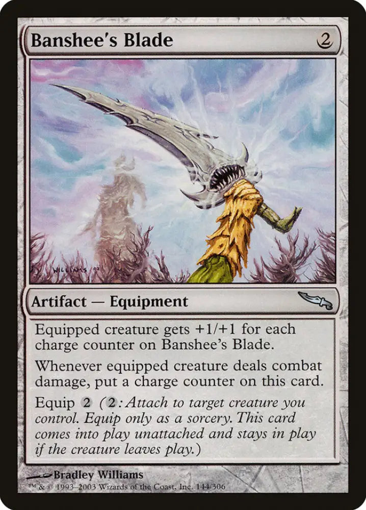 Banshee’s Blade [Mirrodin] - MTG Single