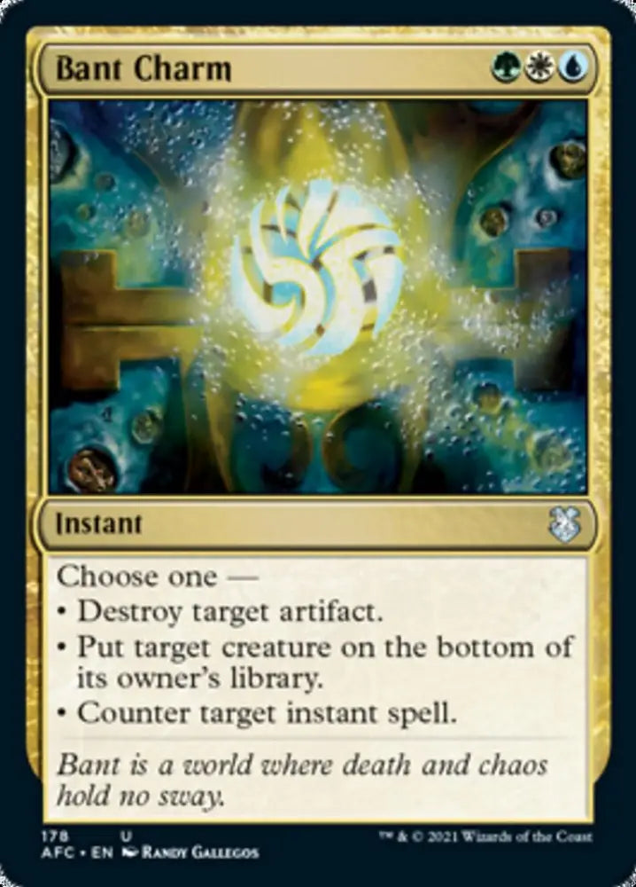 Bant Charm [Dungeons & Dragons: Adventures in the Forgotten Realms Commander] - MTG Single