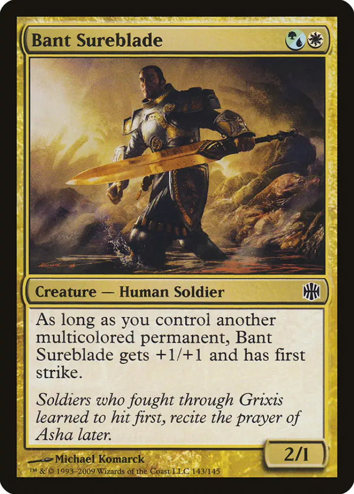 Bant Sureblade [Alara Reborn] - MTG Single