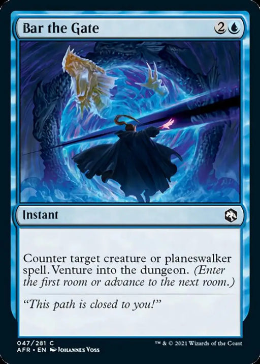 Bar the Gate [Dungeons & Dragons: Adventures in the Forgotten Realms] - MTG Single
